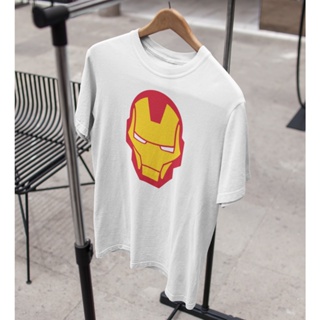 [S-5XL] เสื้อยืด Unisex รุ่น Iron Man T-Shirt สวยใส่สบายแบรนด์ Khepri 100%cotton comb รีดทับลายได้เลย ไม่ยืดไม่หดไม_07