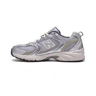 100% authentic New Balance 530 silver sports shoes maleรองเท้ากีฬา