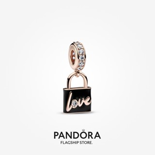 Pandora กุญแจห้อย ชุบโรสโกลด์ 14K สําหรับผู้หญิง p804