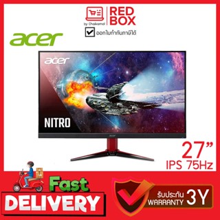 ACER Nitro Gaming Monitor 27 VG270bmiix (IPS, HDMI) 75Hz / รับประกัน 3 ปี