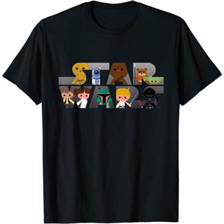 Ix Ix1 cotton T-Shirt Tie Dye Star Wars Logo Kawaii Multi-Character men_01