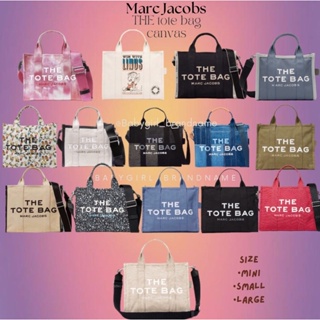 กระเป๋า Marc Jacobs The Tote Bag 👜✨🌈 เนื้อผ้าเป็น canvas อย่างดี จุของได้เยอะมากๆ