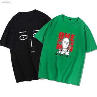 T-shirts✧❣◊One Punch Man ไซตามะครูผ้าฝ้ายแขนสั้นเสื้อยืดผู้ชายเต็มตรงครึ่งแขนเสื้อนักเรียนฤดูร้อนสินค้ามาใหม่_07