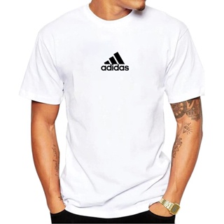 Adidas logo cotton tshirt for men and women_05