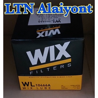 สินค้า Wix WL10466A เทียบ WL7200 10466A ไส้กรองน้ำมันเครื่อง 7200 ( 1 ลูก) Nissan March Tiida Mazda Subaru มอเตอร์ไซค์บางรุ่น