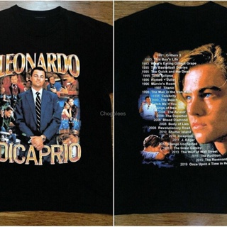 เสื้อยืดแขนสั้น ถูกสุดๆเสื้อยืด พิมพ์ลาย Marino Morwood 90S Leonardo Leo Dicaprio Rap สําหรับผู้ชายรหัสเต็ม