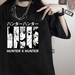 Japan Anime Jujutsu Kaisen Gojo Satoru T Shirt Men Unisex Hunter X Hunter Hisoka Tshirt Kawaii Killua T-shirt Graph_05