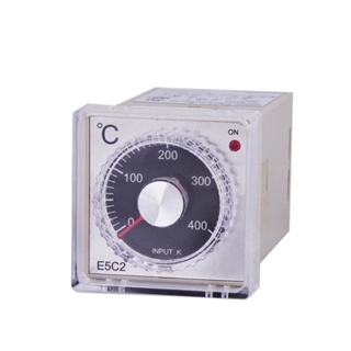 TEMPERATURE CONTROLLER TYPE E5C2-R20K  0-400 C. 220VAC พร้อม SOCKET