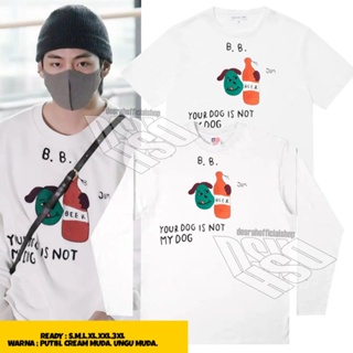 Kim taehyung your dog is not my dog print Korean bts T-Shirt_11