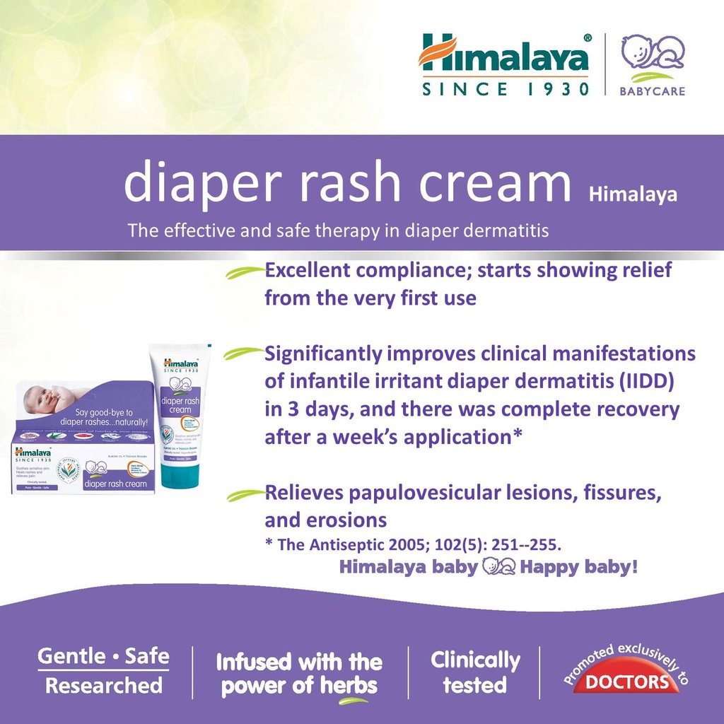 ครีมทาผื่นผ้าอ้อม-himalaya-diaper-rash-cream-20g