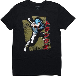#ถูกสุด เสื้อยืดสีพื้นไซส์ใหญ่ Dragon Ball Z Super Trunks T-Shirt sale Dragon Ball ดราก้อนบอล_04