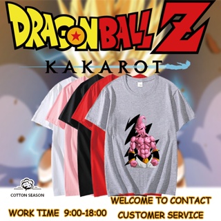 เสื้อวินเทจชาย Dragon Ball Kame Sennin เสื้อยืดสีขาว เสื้อยืดสีพื้น หลวม เสื้อยืดผู้ชาย เสื้อครอปสายฝอ_04