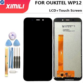 อะไหล่หน้าจอสัมผัสดิจิทัล LCD 5.5 นิ้ว สําหรับ Oukitel WP12 foroukitel WP12