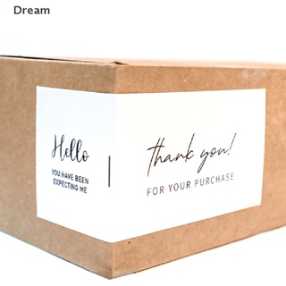 &lt;Dream&gt; สติกเกอร์ฉลาก ลาย Nice To Meet You Too แฮนด์เมด ขนาดเล็ก สําหรับติดตกแต่ง 50 ชิ้น ต่อถุง