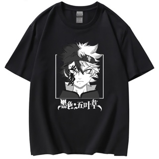 Black Clover Asta Japanese Anime T-Shirts Men Harajuku  T Shirts Short Sleeve Tees Summer Tops_01
