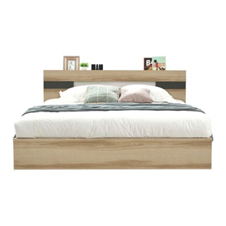 ภาพหน้าปกสินค้า[กทม. 3-5 วัน ส่ง] Koncept furniture เตียงนอน 6 ฟุต รุ่น Harper สีไม้อ่อน (190x215x90 ซม.) ที่เกี่ยวข้อง