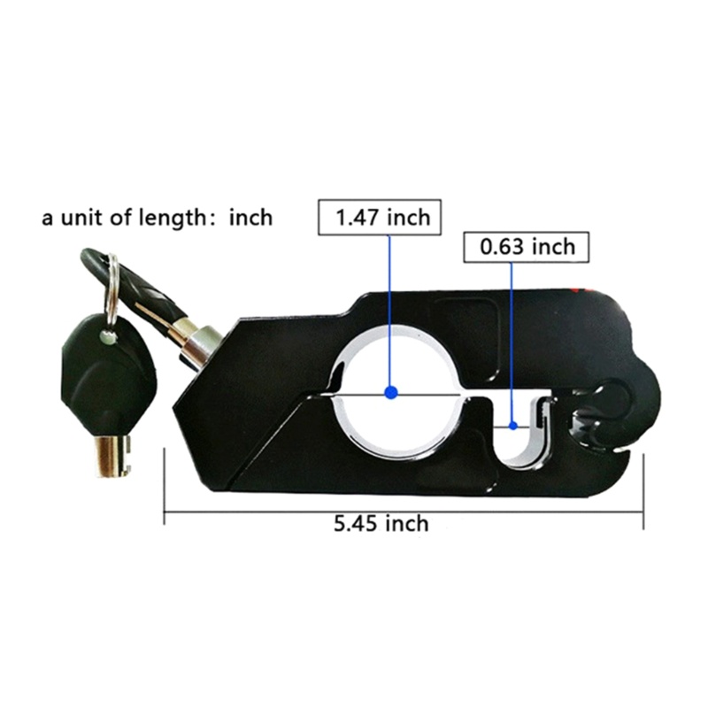 aotoo-อุปกรณ์ล็อคแฮนด์มือจับ-อะลูมิเนียมอัลลอย-กันขโมย-ประสิทธิภาพสูง-สําหรับรถมอเตอร์ไซค์