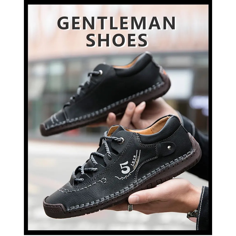 ราคาและรีวิวBaitoo รองเท้าผู้ชายขนาดใหญ่ทันสมัยหล่อเย็นผู้ชายฤดูหนาวรองเท้าข้อเท้ารองเท้าวินเทจพรีเมี่ยมหนังแท้
