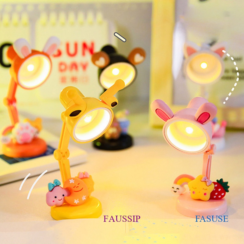 fasuse-โคมไฟตั้งโต๊ะ-led-ขนาดเล็ก-น่ารัก-ถอดออกได้-แบบพกพา-เครื่องเขียน-ที่คั่นหนังสือ-อุปกรณ์การเรียน