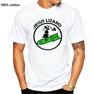 เสื้อยืด ผ้าฝ้าย พิมพ์ลาย The Jesus Lizard Mouse สไตล์พังก์ร็อค วินเทจ สําหรับผู้หญิง B629 เสื้อยืด Overd JNahld74CFpkbk