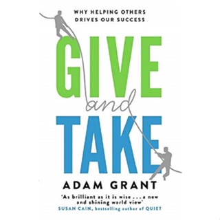 Asia Books หนังสือภาษาอังกฤษ GIVE AND TAKE: WHY HELPING OTHERS DRIVES OUR SUCCESS