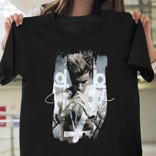 เสื้อยืดพิมพ์ลาย สเปรย์จัสตินบีเบอร์ Justin Bieber พิมพ์ลายกราฟฟิคสไตล์ฮิปฮอปฮิปฮอป