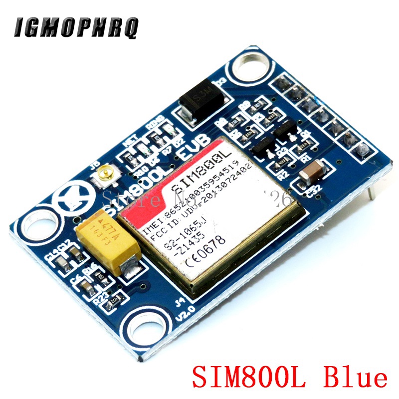 Sim800l GPRS GSM โมดูลไมโครซิมการ์ด Quad-band TTL เสาอากาศพอร์ตอนุกรม ...