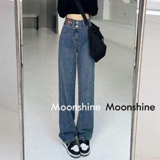 Moon  กางเกงขายาว กางเกงเอวสูง ย้อนยุค 2023 NEW สวยงาม Korean Style High quality Beautiful A23L09T 36Z230909