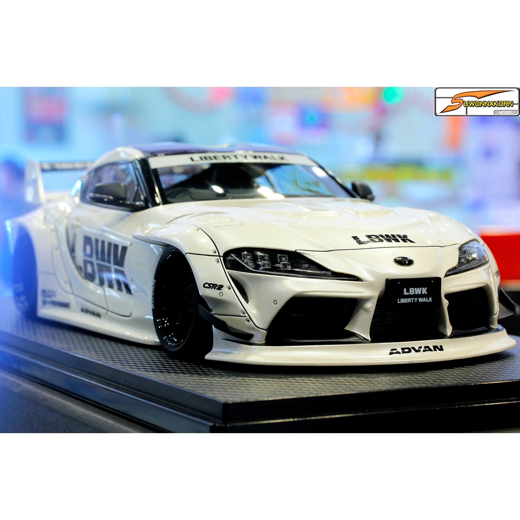 IG 2648 LB-WORKS TOYOTA SUPRA (A90) White | Shopee Thailand