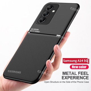 เคสโทรศัพท์มือถือหนัง กันกระแทก ปิดด้านหลัง แบบแม่เหล็ก สําหรับ Samsung Galaxy A14 5G A14 A34 A54 A 14 14A 4G 5G A54 A 54 5G 2023 SM-A547B DS