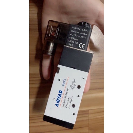 ถูกสุด-โซลินอยด์-วาล์ว-airtac-solenoid-รุ่น-valve-4v310-08-4v310-10-ac-220v-dc-24vbส่งสินค้าทุกวัน