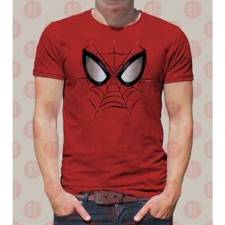 Marvel Avengers Superhero Spiderman Webbed Face T-Shirt_01