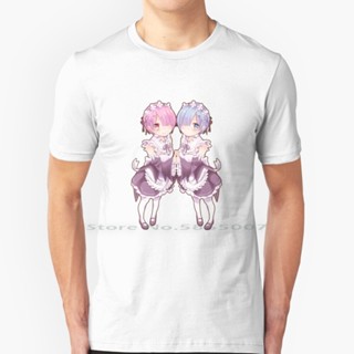 [S-5XL]Re Zero Rem And Ram T Shirt 100% Cotton Rin Tohsaka Fate Apocrypha Fate Zero Japanese Fate Grand Order Fate _30