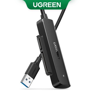 สินค้า UGREEN SATA USB อะแดปเตอร์แปลง USB 3.0 USB C เป็น SATA สําหรับ hdd/ssd 2.5 นิ้ว external ฮาร์ดไดรฟ์ 5 gbps