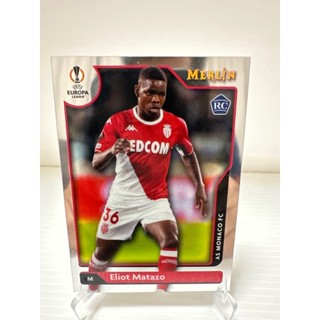 2021-22 Topps Merlin Chrome UEFA League Soccer Cards Monaco