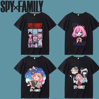 SPY X FAMILY Kids Short Sleeve Boys Girls Anime Casual Anya Forger Cotton Short Sleeves Kids Boys Girls Casual Prin_05