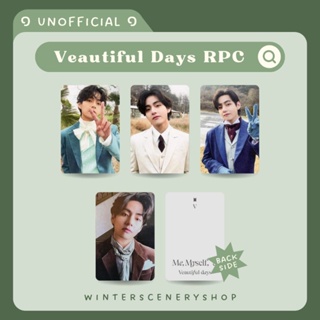 โฟโต้การ์ด BTS - UNOFFICIAL RPC Special 8 Photo-Folio Me, Myself และ V 