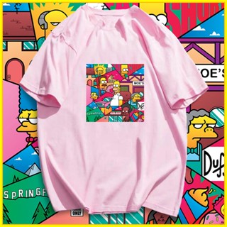 The simpson bart  T-shirt cotton Unisex Asian size 7colour #FreeShippingShopee #COD_07