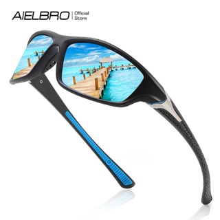Aielbro 2023 ใหม่ แว่นตากันแดด เลนส์โพลาไรซ์ TAC แฟชั่น เหมาะกับการเล่นกีฬา เดินป่า วิ่ง กลางแจ้ง สําหรับผู้ชาย และผู้หญิง