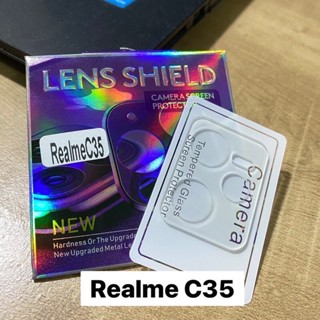 ฟิล์มเลนส์กล้อง ฟิล์มกระจกเลนส์กล้อง For Realme C35 ฟิล์มกันกระแทก Camera Lens Tempered Glass realme C35 ส่งจากไทย