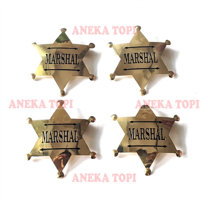 star-marshal-pin-หมุดโลโก้-marshal-ขนาด-7x6-ซม-หมุดสีทอง-หมุดติดหมวกหลายแบบ