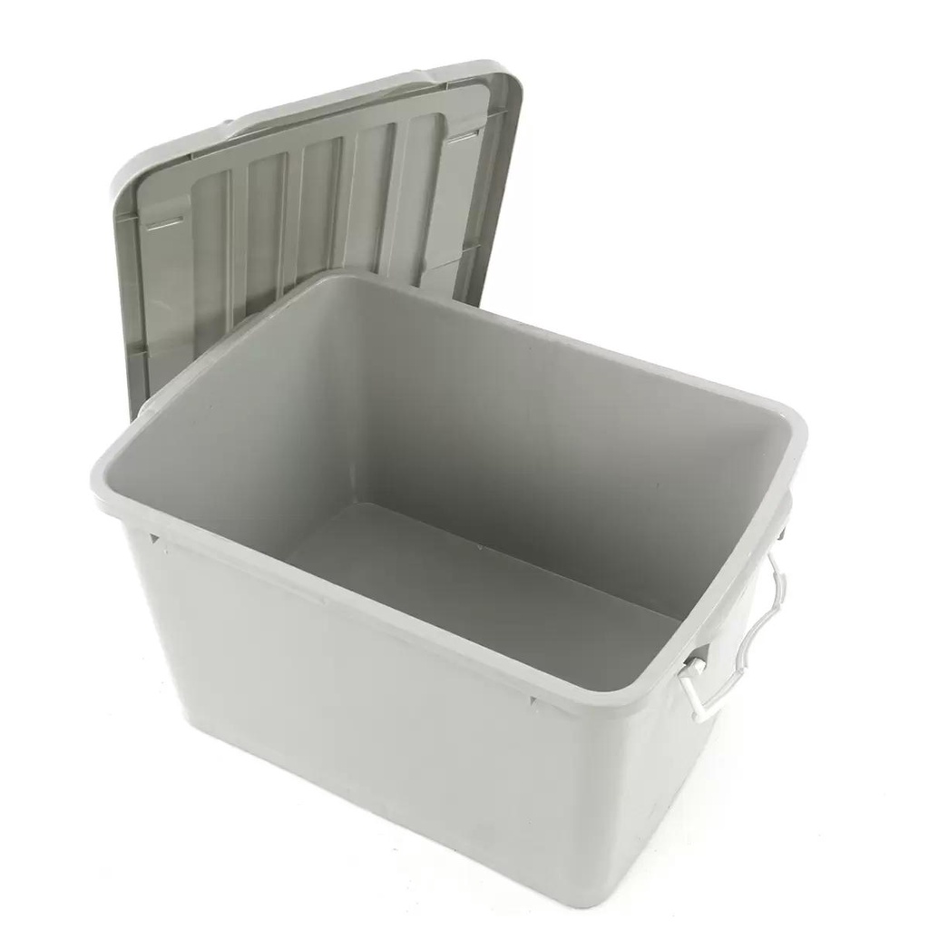 modernhome-modern-กล่องพลาสติก-100-ลิตร-สีเทา-กล่องพลาสติก-กล่อง-กล่องใส่ของ-กล่องเก็บของ
