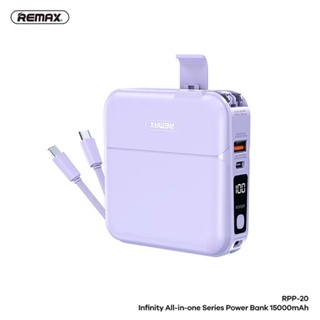 ภาพหน้าปกสินค้าNew!REMAX Rpp-20/ RPP-145 10000mAh แบตส่ารอง Wireless Power Bank Type-C TO Linging  แท้100% ที่เกี่ยวข้อง