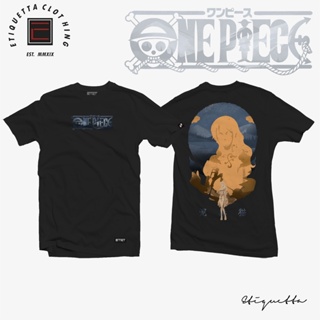 ㉡㉢㉠Anime Shirt - ETQT - One Piece - Nami - Silhouette_57