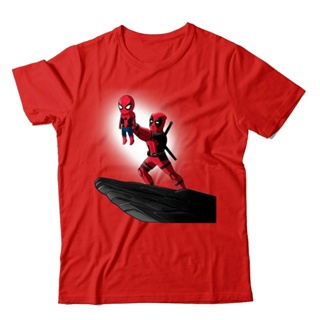 Men T Shirt Deadpool Spiderman Lion King Spoof Marvel Comics_05