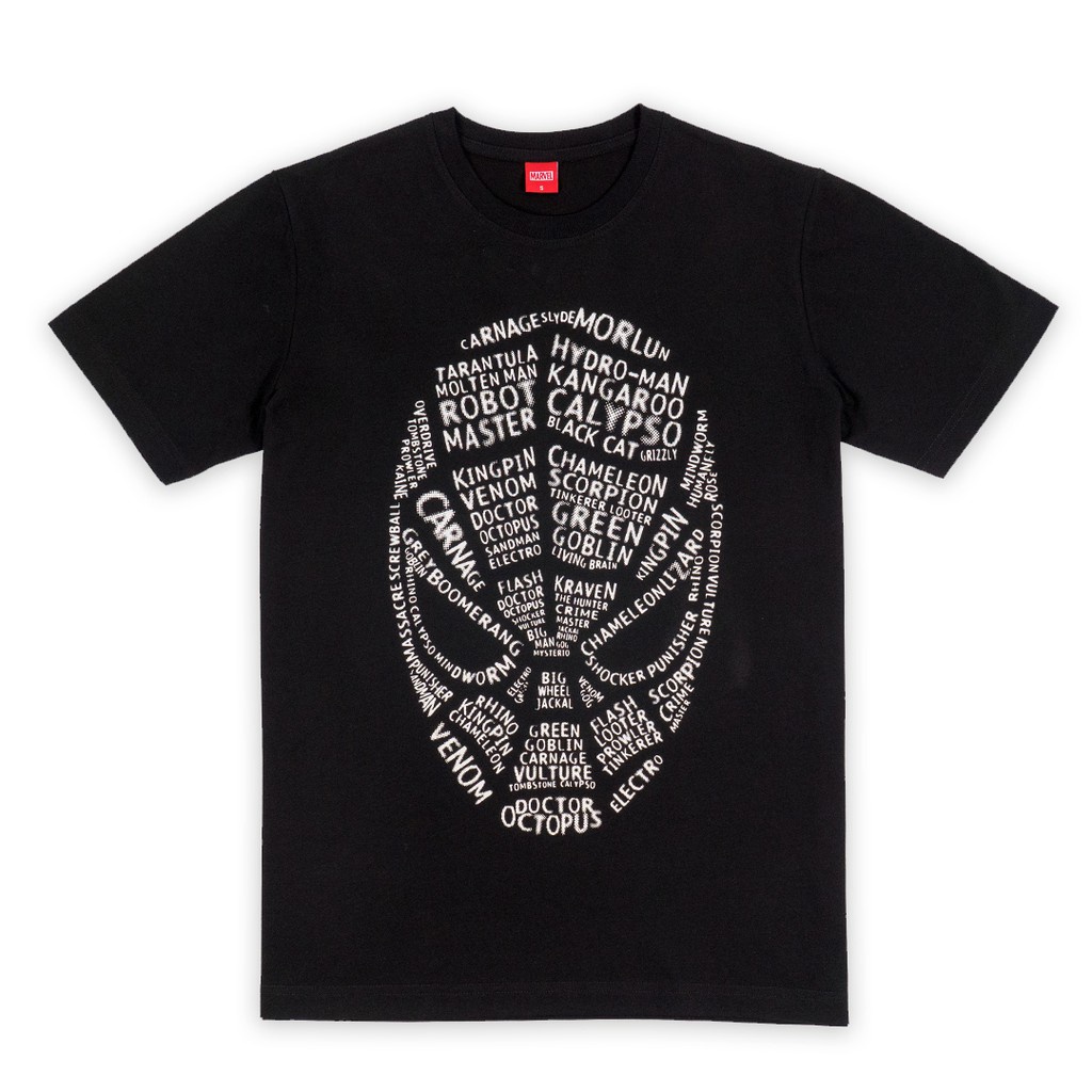 marvel-men-spiderman-t-shirt-เสื้อยืดผู้ชายลายสไปเดอร์แมน-สินค้าลิขสิทธ์แท้100-characters-studio-05