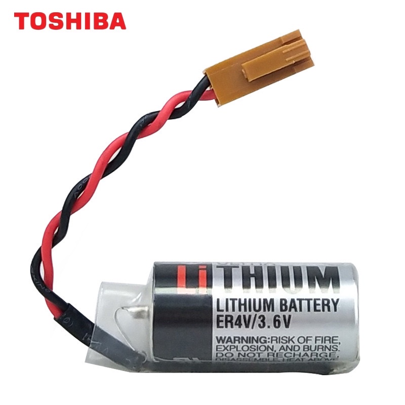 สินค้าพร้อมส่งER4V3.6V แบตเตอรี่ Battery ER4V/ (3.6V). TOSHIBA แจ็ค ...