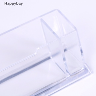 ภาพขนาดย่อของภาพหน้าปกสินค้า(Happybay) ที่วางปากกานามบัตร อะคริลิค 2 ช่อง ลดราคา จากร้าน happybay.th บน Shopee