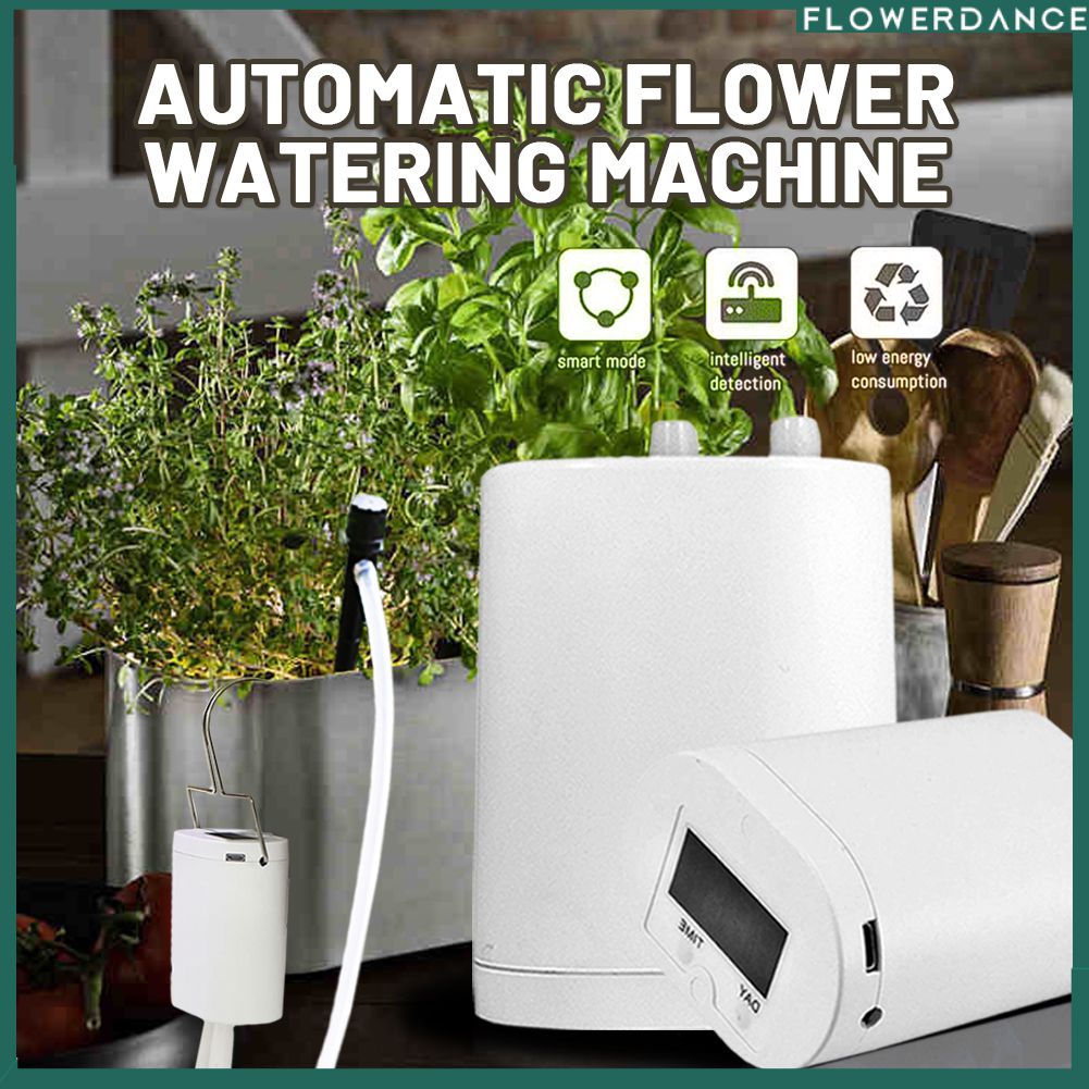 Diy Garden Automatic Micro Drip Irrigation System Plant Flower Watering ...