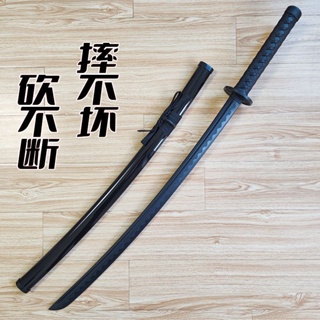 ความแข็งแรงสูงมีดพลาสติกเหล็กเย็นมีดพลาสติก Juhedao การฝึกอบรมสไตล์ญี่ปุ่น Kendo Samurai มีดวาดภาพมีดไม้ของเล่น